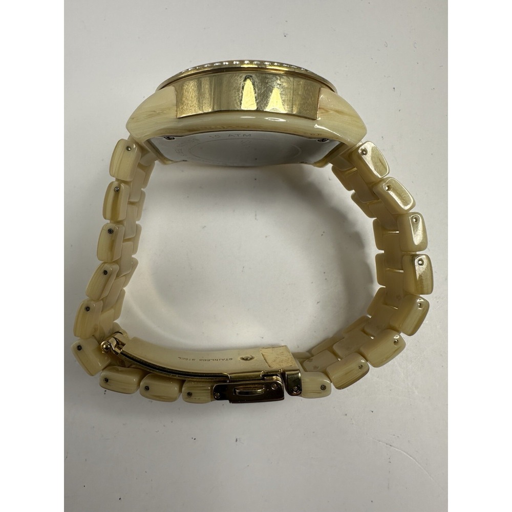 Michael Kors MK-5281 Ladies‎ MOP Watch New Battery 37MM 7" C94 - Picture 8 of 9